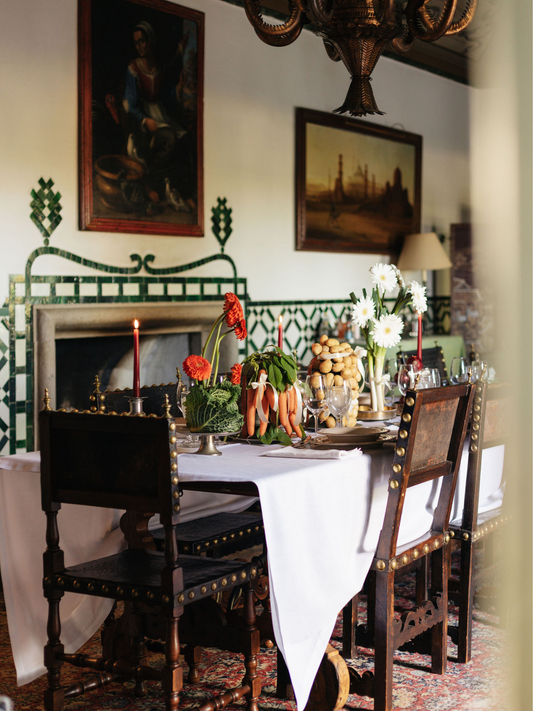 Dinner in Herdade do Perú's Palace